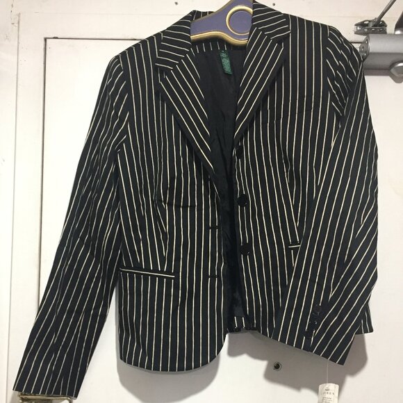 LAUREN RALPH LAUREN STRIPE BLAZERS SIZE 12 - Picture 6 of 9